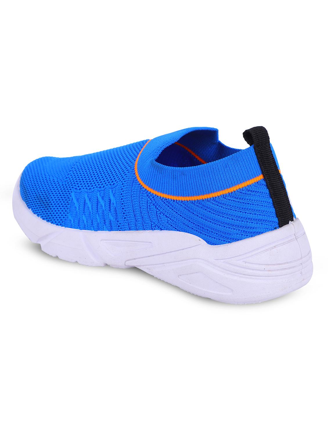 navy blue solid slip on shoes - 19497614 - Standard Image - 2