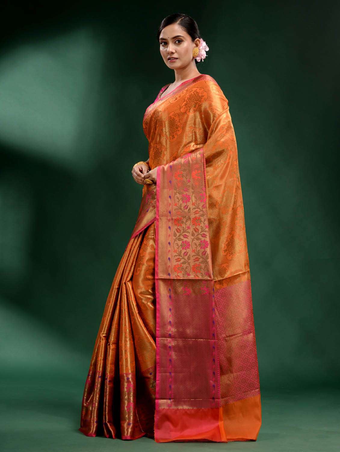 women's banarasi saree with blouse - 19497868 -  Standard Image - 2