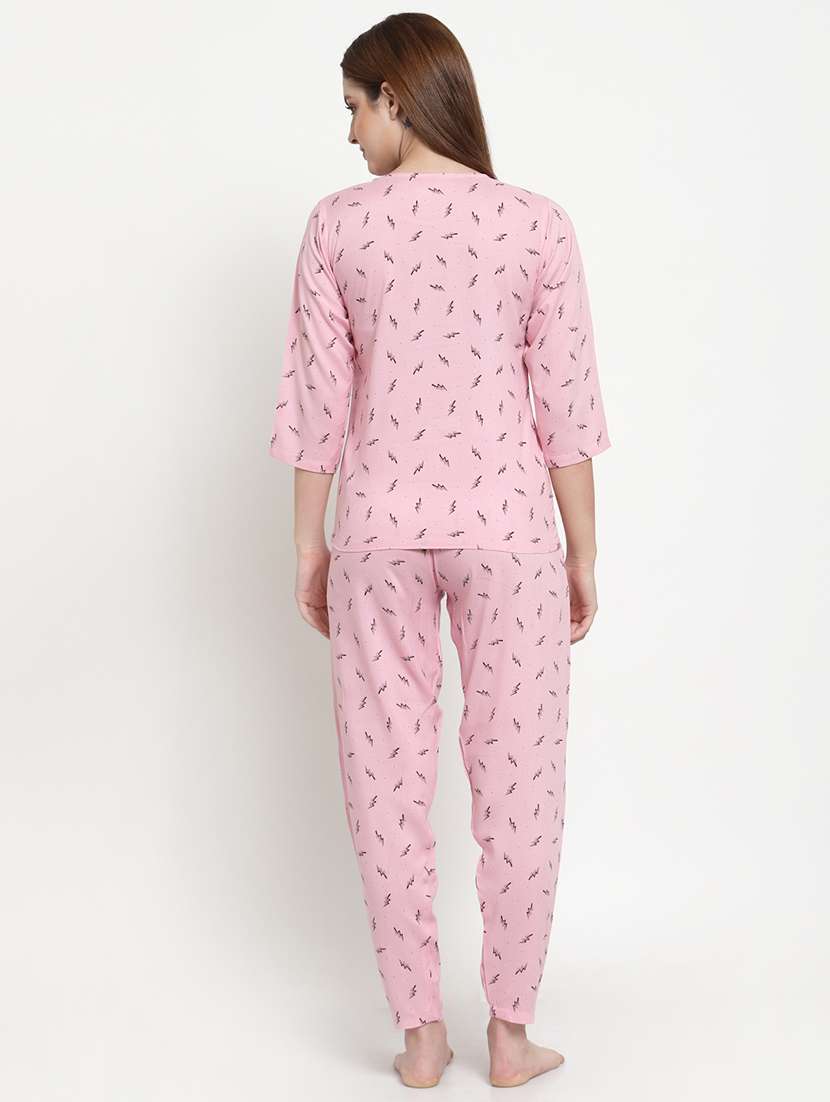 women cotton night suit set - 19503538 -  Standard Image - 2