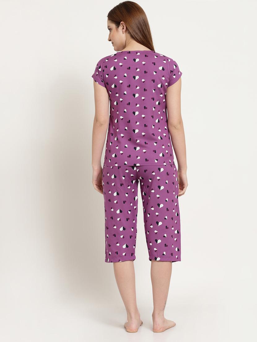 women cotton night suit set - 19503539 - Standard Image - 2