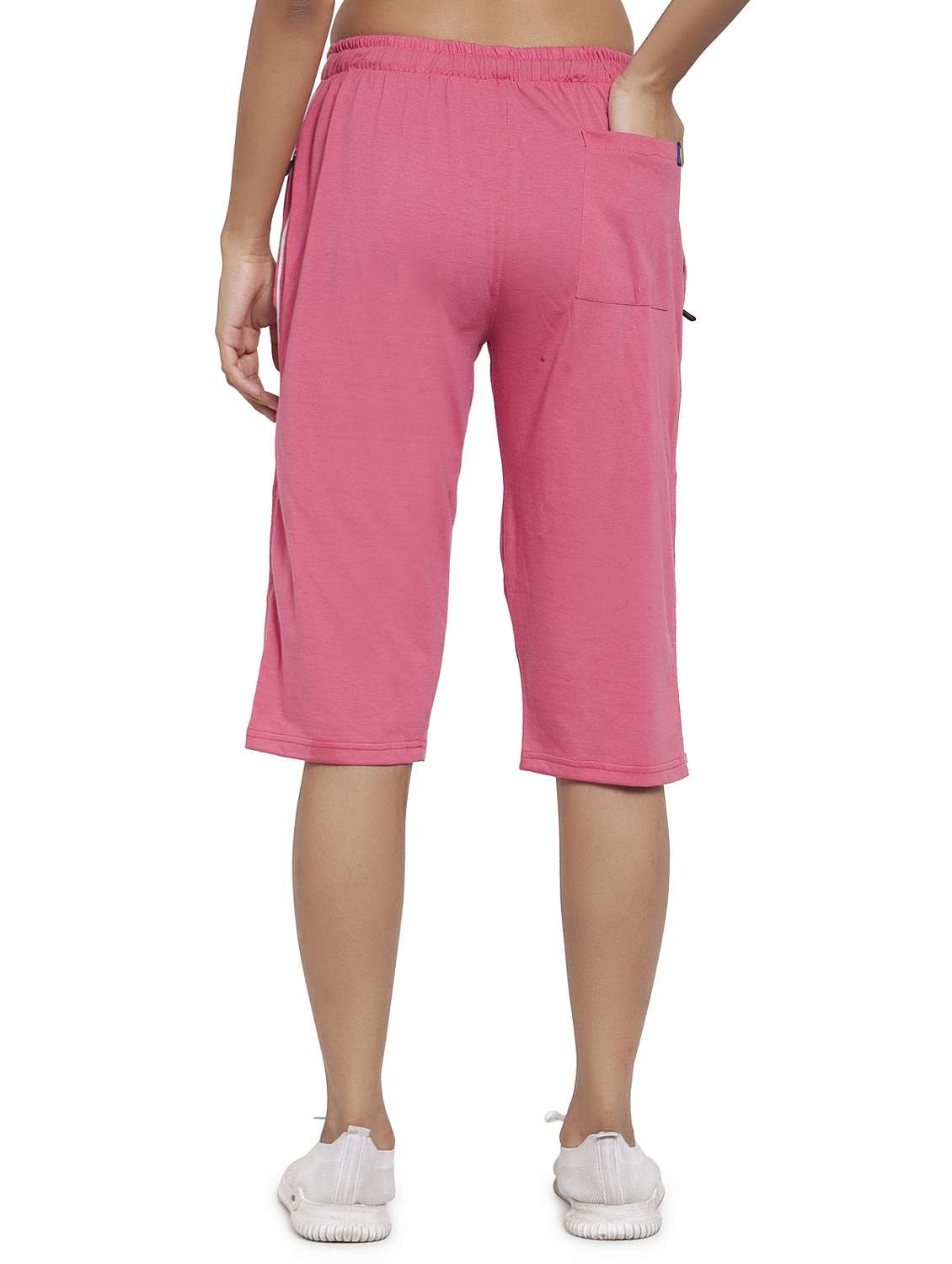 pink sports capri - 19503821 - Standard Image - 2
