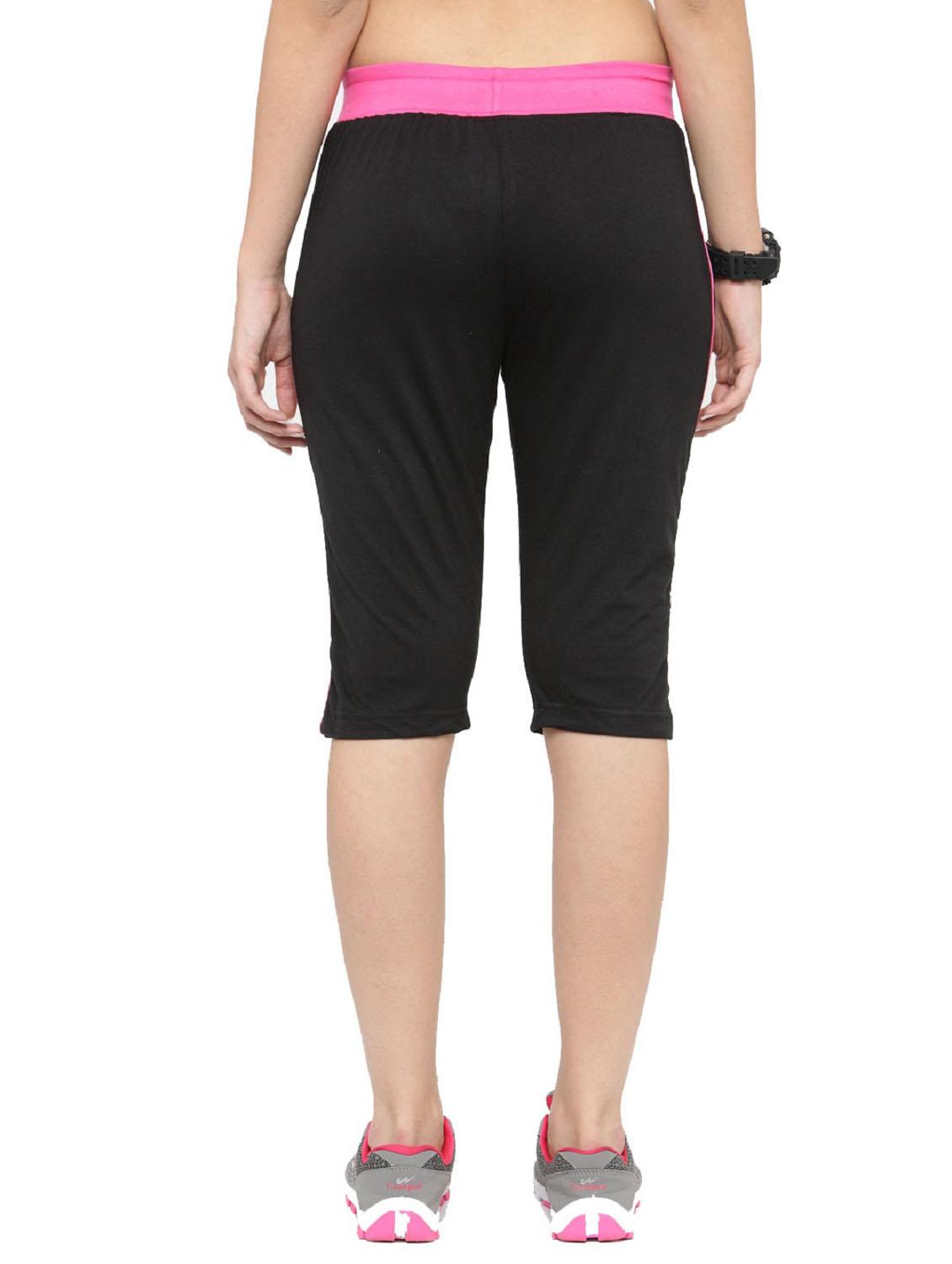 black sports capri - 19503829 - Standard Image - 2
