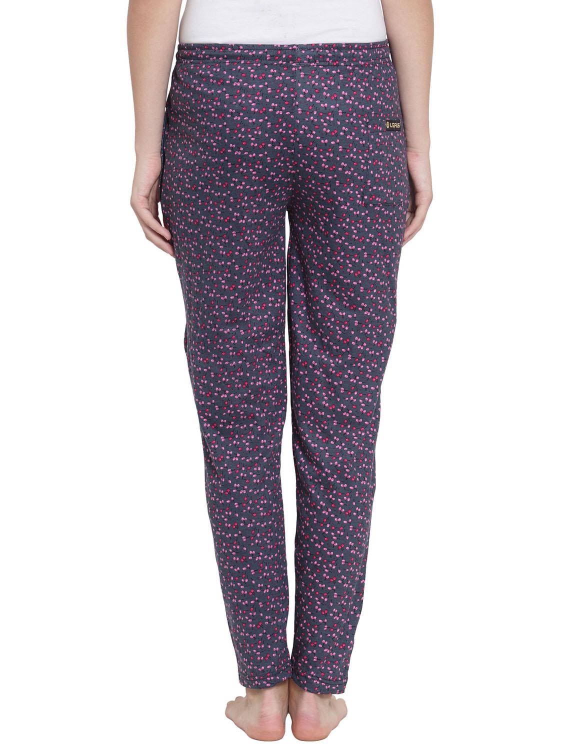 mid rise printed track pant - 19503843 - Standard Image - 2