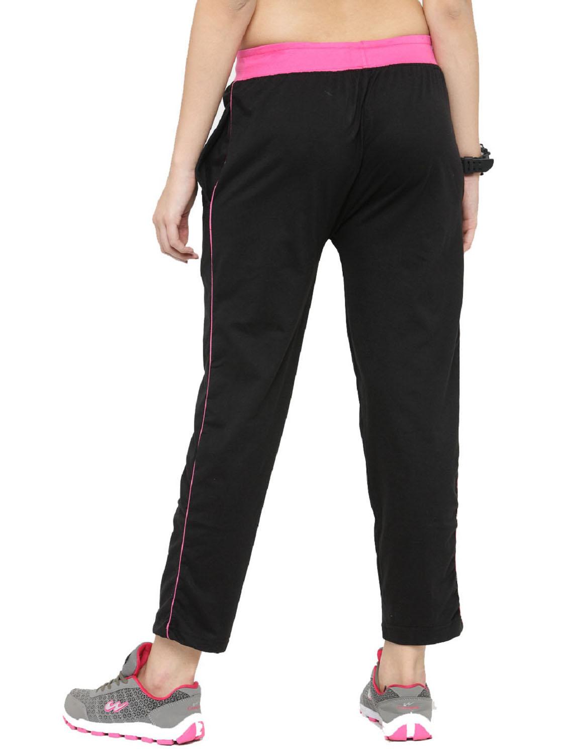 mid rise solid track pant - 19503854 - Standard Image - 2