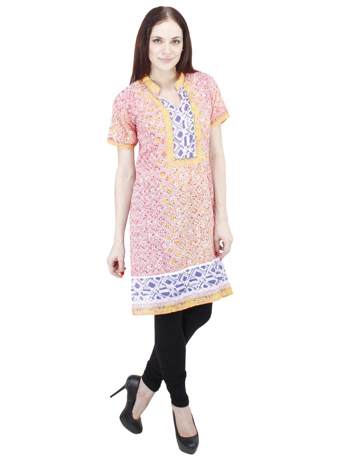 women's straight kurta - 19508983 - Standard Image - 2