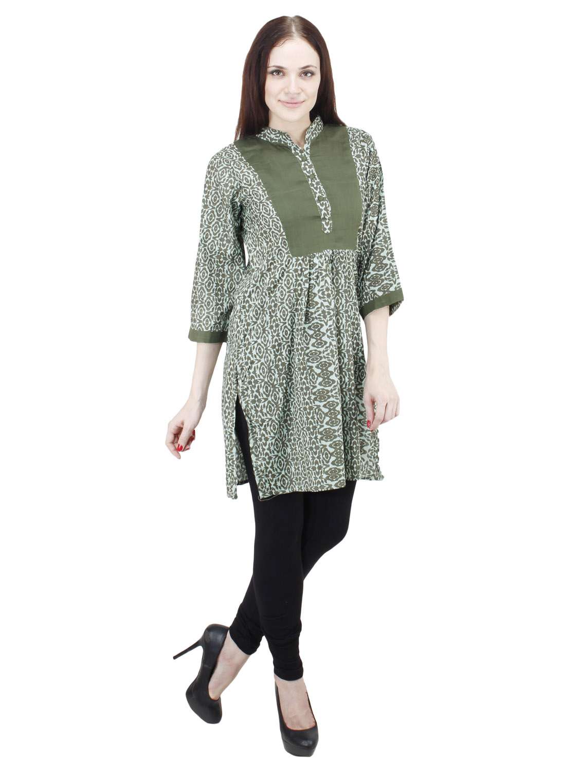 women's straight kurta - 19508990 - Standard Image - 2