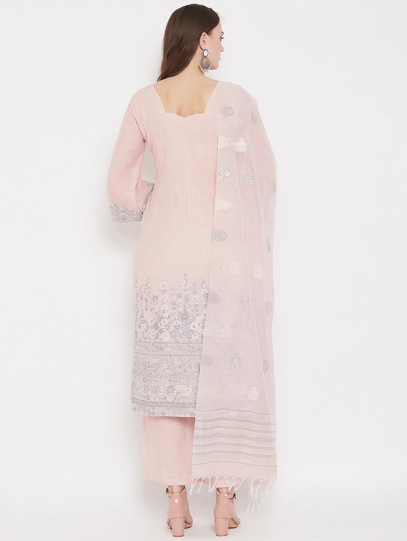 self designed flared unstitched suit - 19510903 - Standard Image - 2