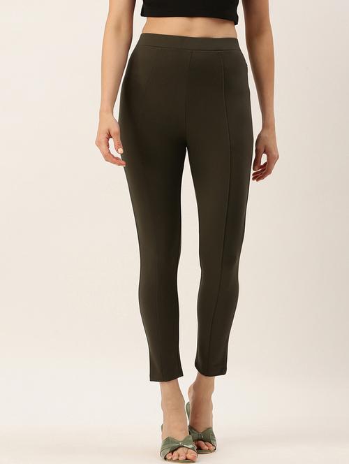 viscose solid treggings - 19511692 - Standard Image - 0
