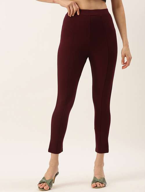 viscose solid treggings - 19511693 -  Standard Image - 0