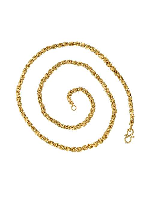 shimmering gold plated chain - 19516701 - Standard Image - 0
