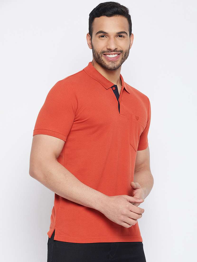 men short sleeves plain polo t-shirt  - 19519433 -  Standard Image - 2