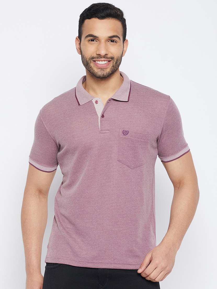 men short sleeves plain polo t-shirt 