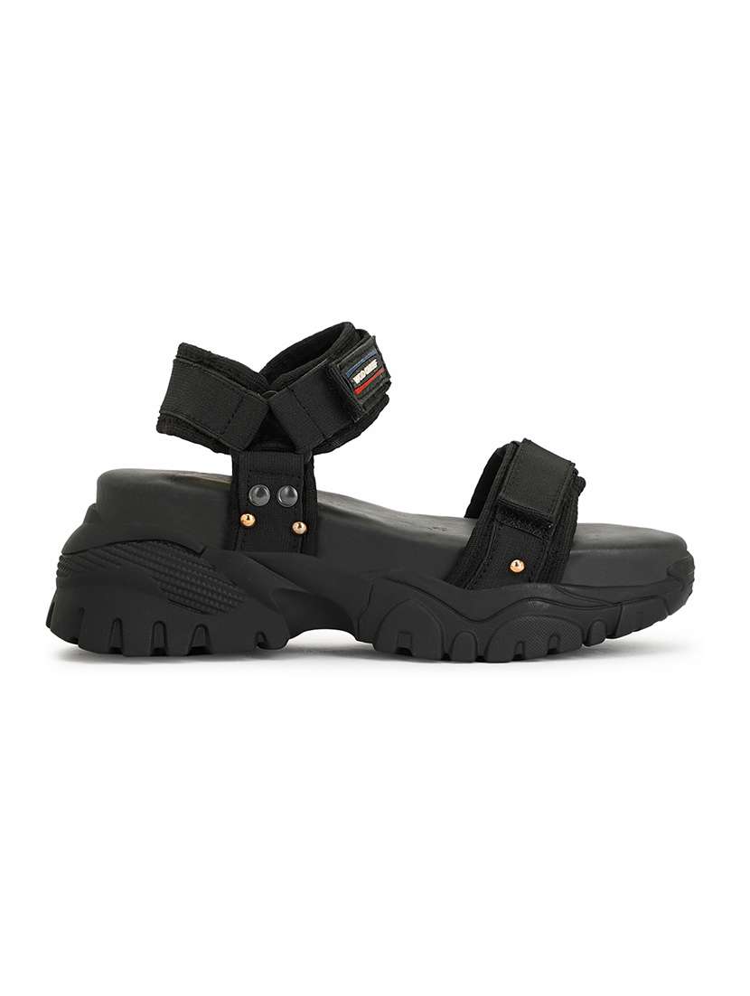 boys slip on sandals with back strap - 19519803 - Standard Image - 2