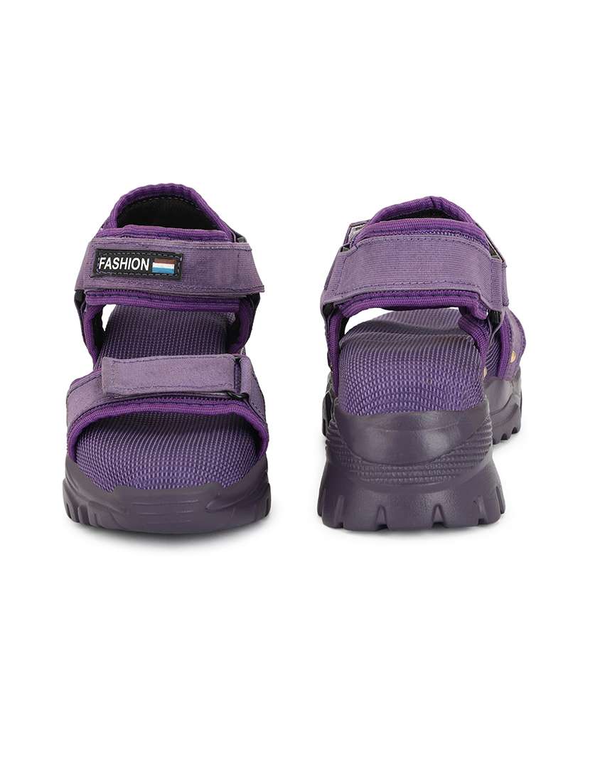 boys slip on sandals with back strap - 19519805 - Standard Image - 2
