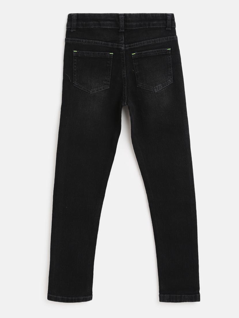 boy's plain skinny fit jeans - 19520391 - Standard Image - 2