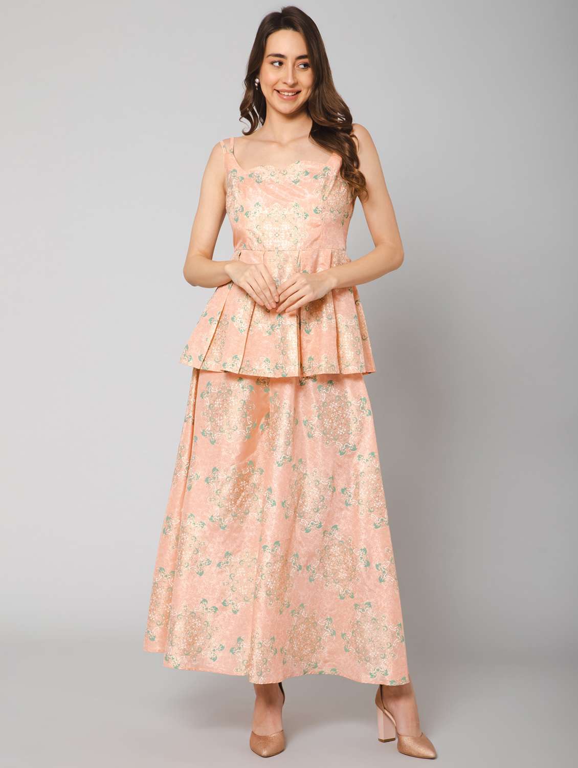 printed skirt top set - 19522259 - Zoom Image - 0