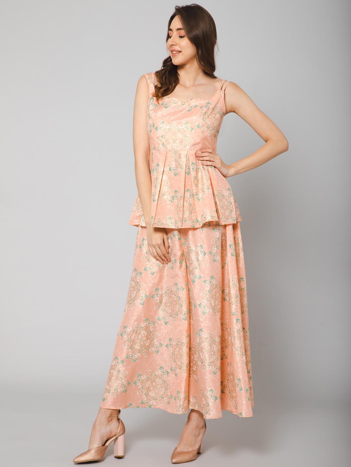 printed skirt top set - 19522259 - Standard Image - 2