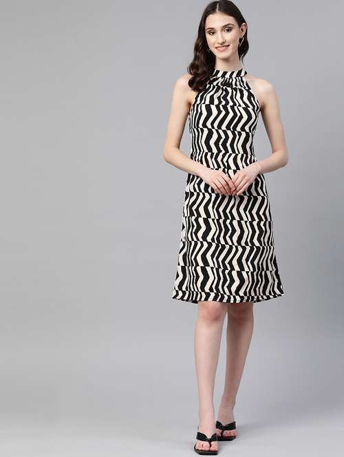 women's printed dress - 19522612 - Standard Image - 0