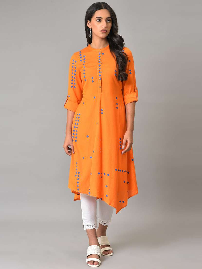 women's asymmetric kurta
