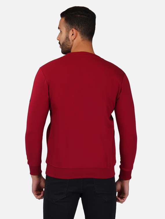 mens chest print sweatshirt - 19537665 -  Standard Image - 2