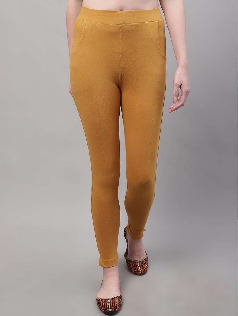 cotton solid legging