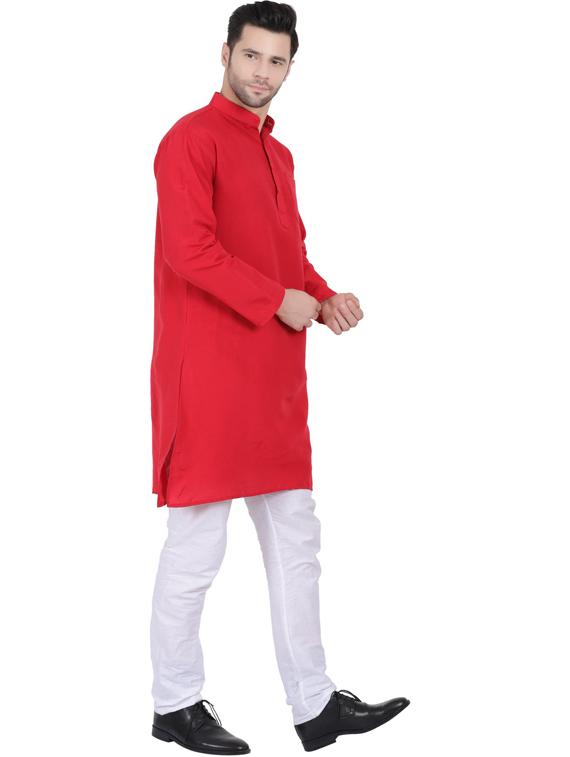 solid kurta pyjama set - 19564233 - Standard Image - 2