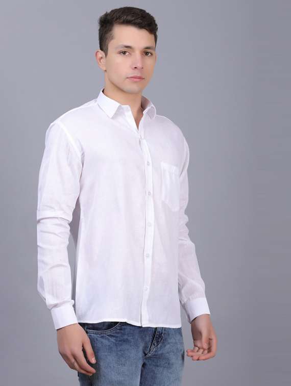 mens solid casual shirt - 19564647 -  Standard Image - 2