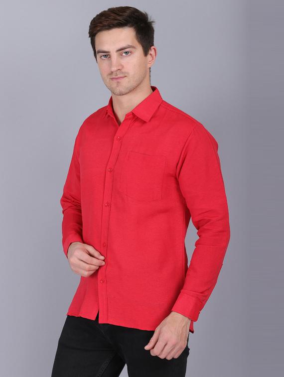 mens solid casual shirt - 19564674 - Standard Image - 2