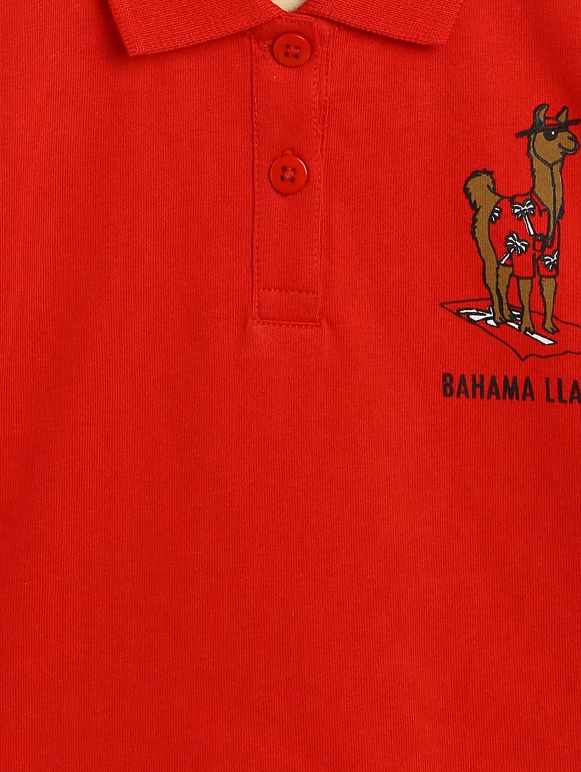 red cotton tee - 19566681 -  Standard Image - 2