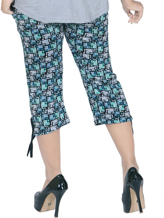 cotton printed capris - 19566793 - Standard Image - 2