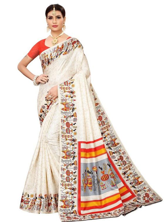 pack of 3 combo saree with blouse - 19567442 - Standard Image - 2