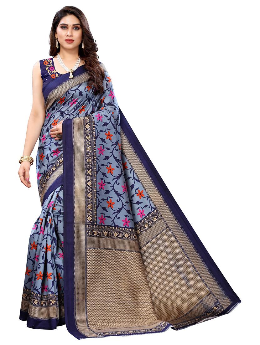 pack of 3 printed sarees - 19567666 - Standard Image - 2