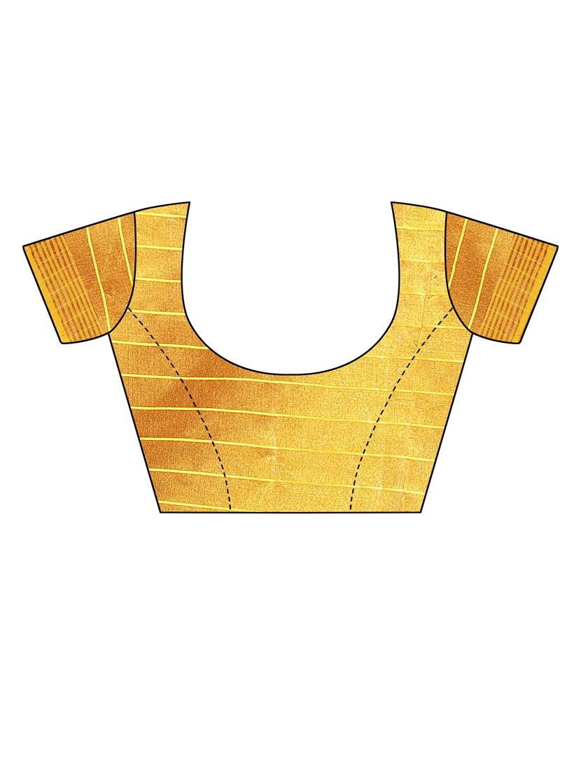 check printed self design saree - 19569368 - Standard Image - 2