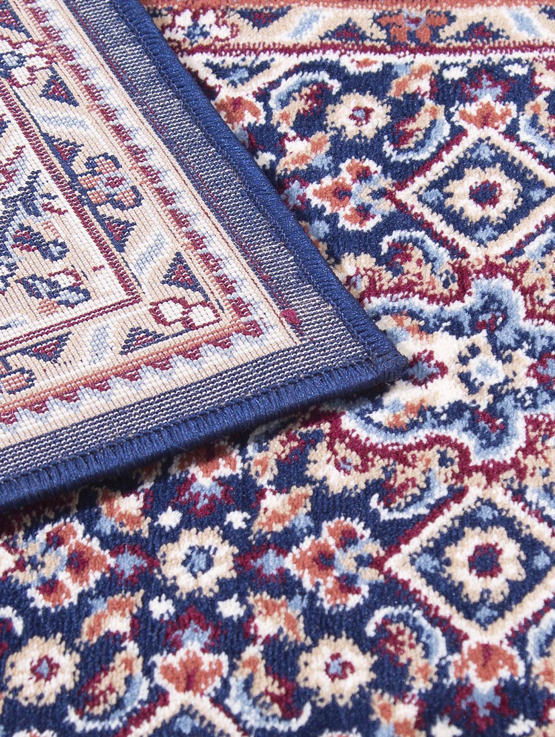 carpet galore super soft polyester blend galaxy design anti slip kitchen/bedside runner(blue,50x150 cm) - 19578629 - Standard Image - 2