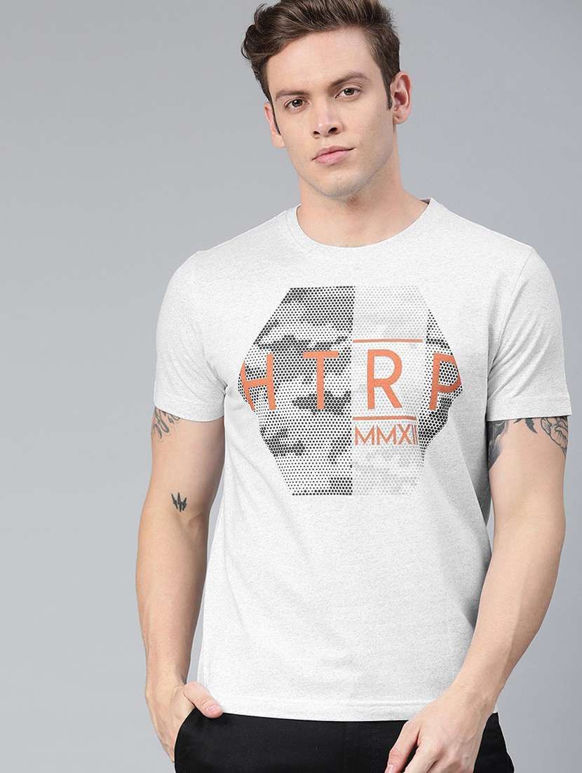 round neck printed regular t-shirt