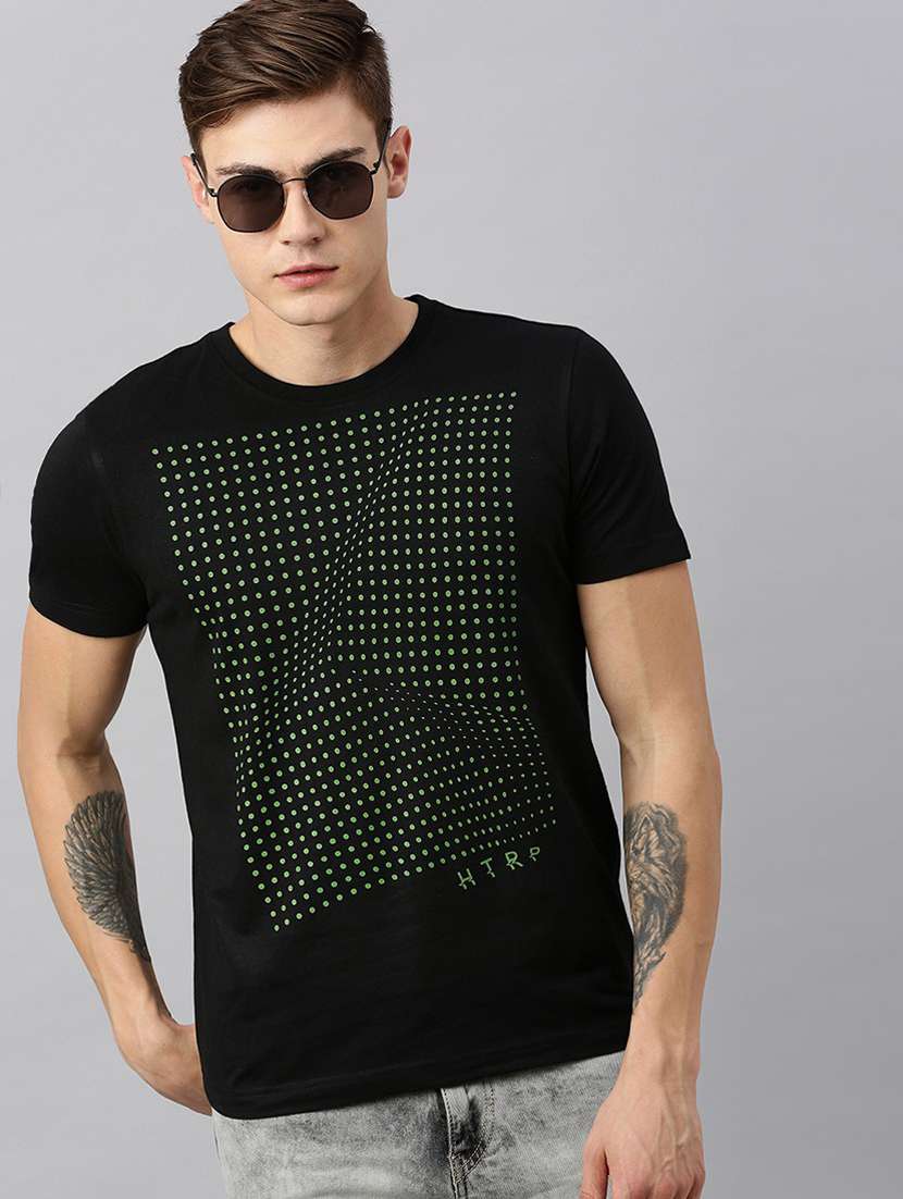 round neck printed regular t-shirt