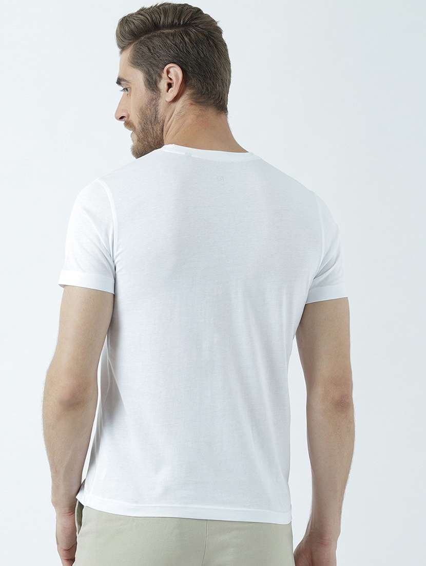 crew neck solid regular t-shirt - 19580417 -  Standard Image - 2