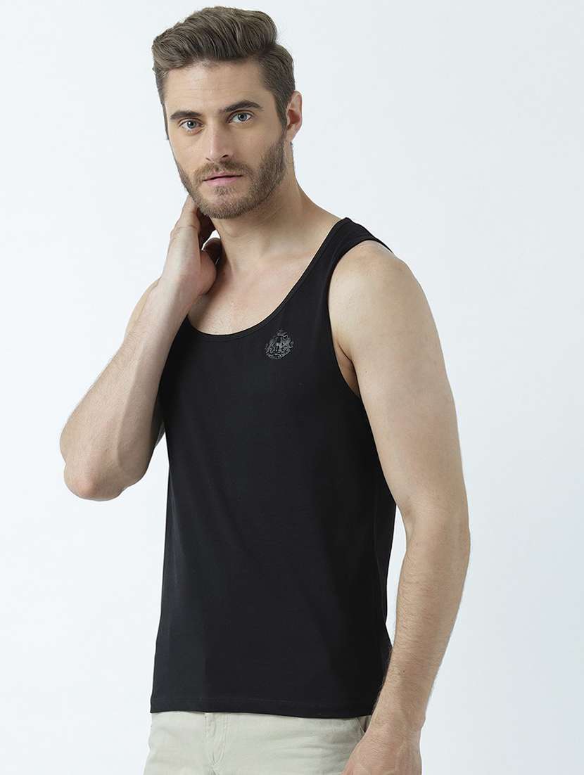 scoop neck solid regular vest - 19580424 -  Standard Image - 2