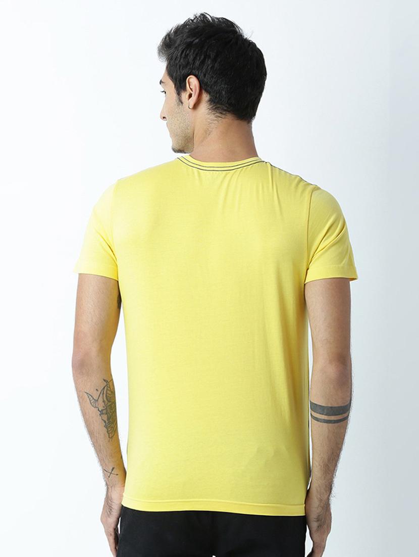 men front print short sleeve t-shirt - 19580573 - Standard Image - 2