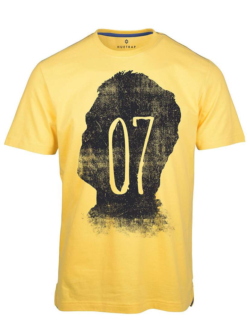 round neck printed regular t-shirt - 19580576 -  Standard Image - 2