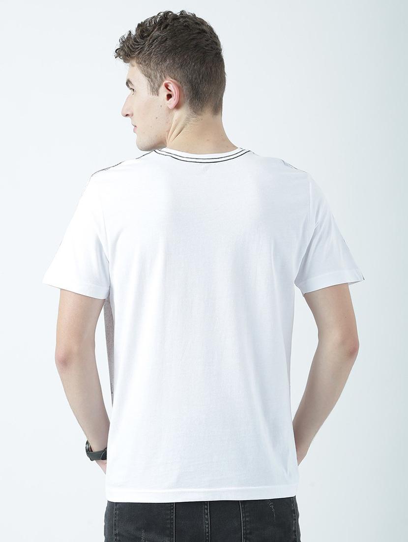 men front print short sleeve t-shirt - 19580684 - Standard Image - 2