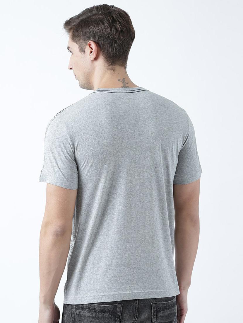 men front print short sleeve t-shirt - 19580878 - Standard Image - 2