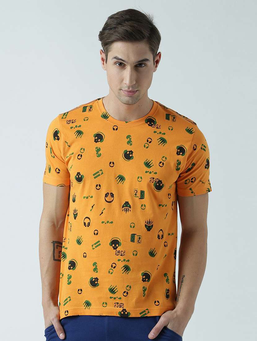 men all over print short sleeve t-shirt