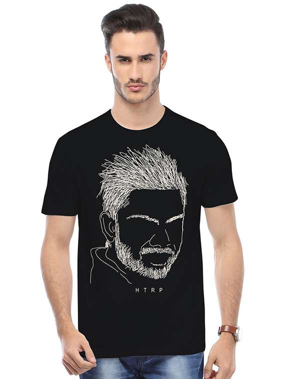 black cotton tshirt