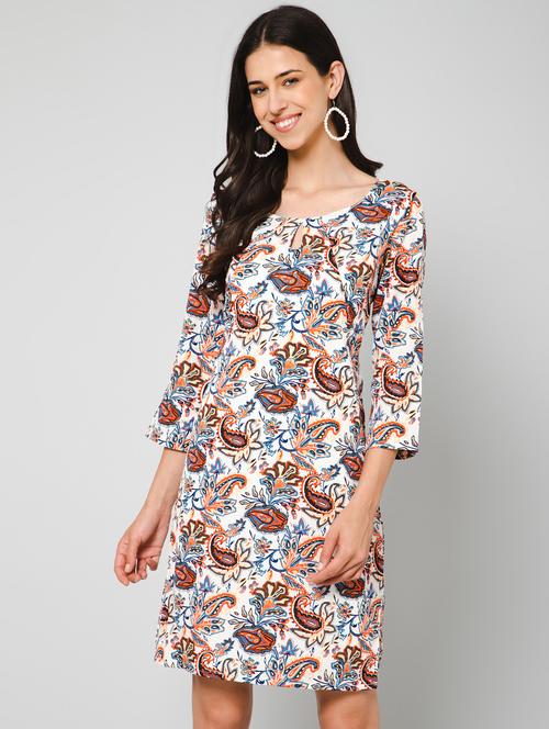 women's paisley dress - 19581747 - Standard Image - 0