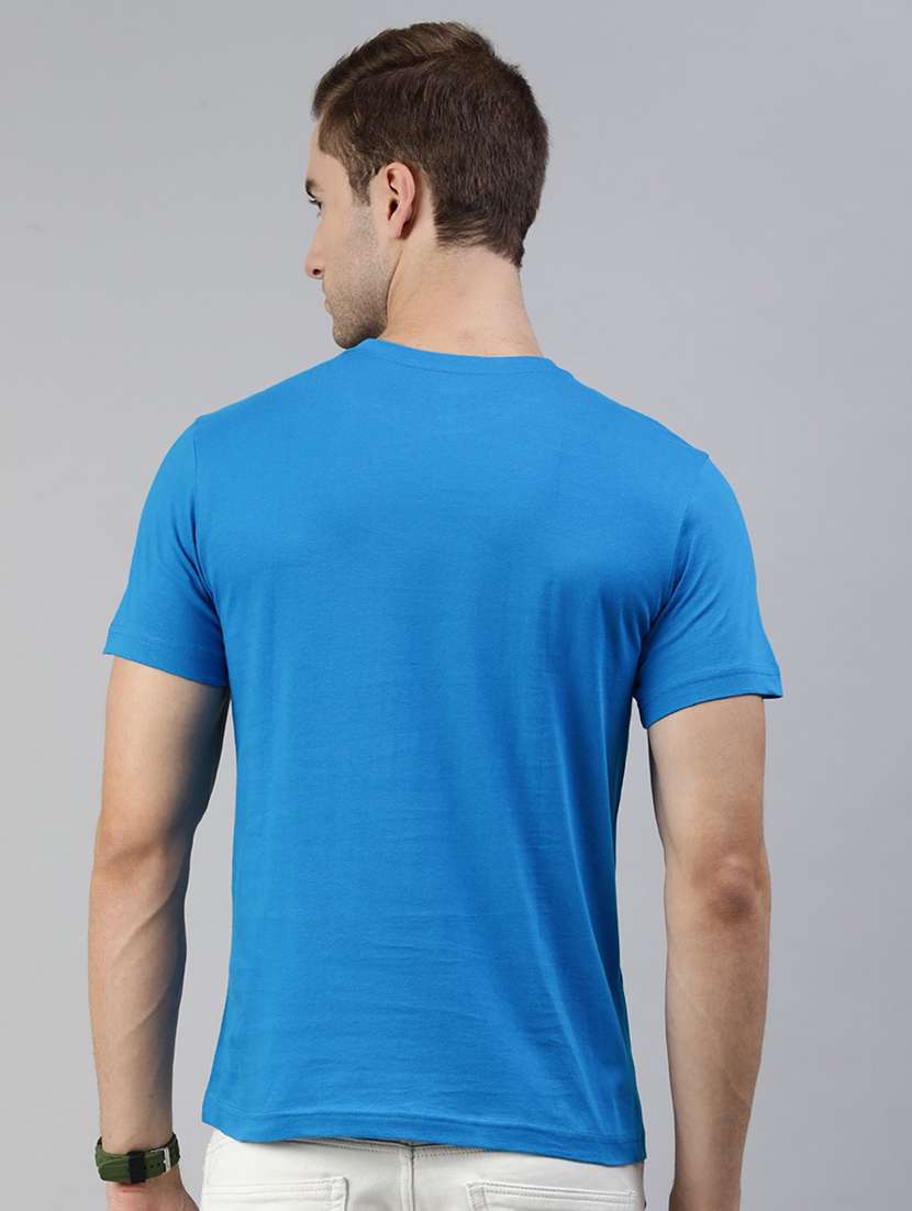 men round neck front print t-shirt - 19581809 -  Standard Image - 2