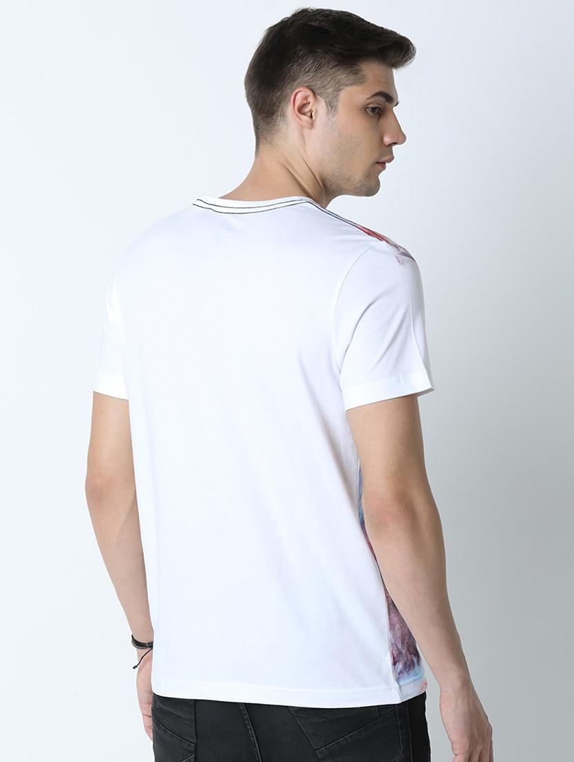 men white regular fit printed t-shirt - 19581978 - Standard Image - 2