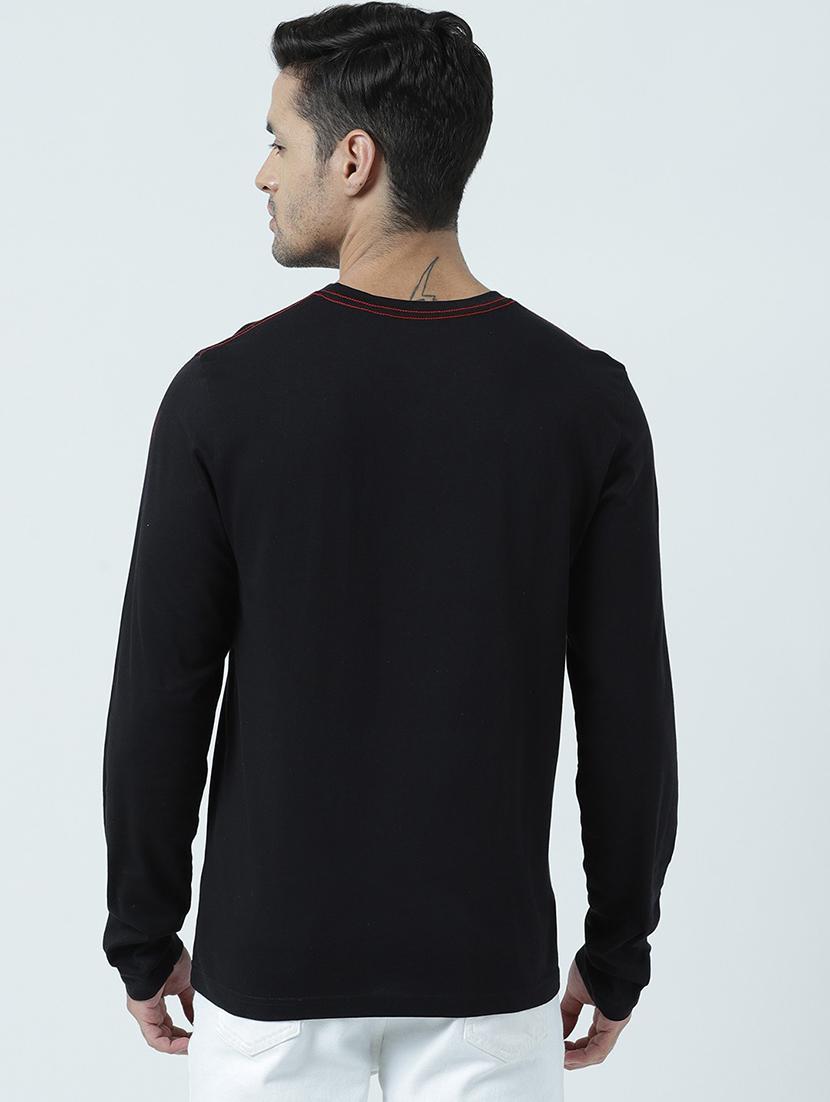 v neck printed regular t-shirt - 19582213 - Standard Image - 2