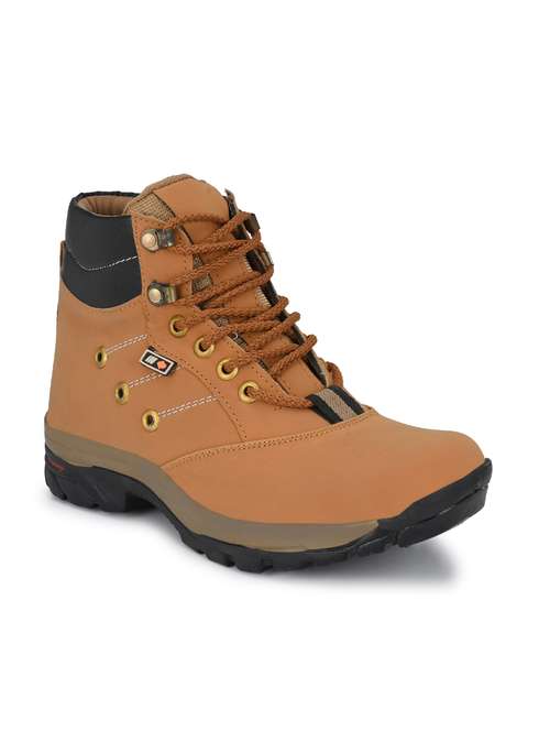 men beige high ankle boots - 19585156 - Standard Image - 0