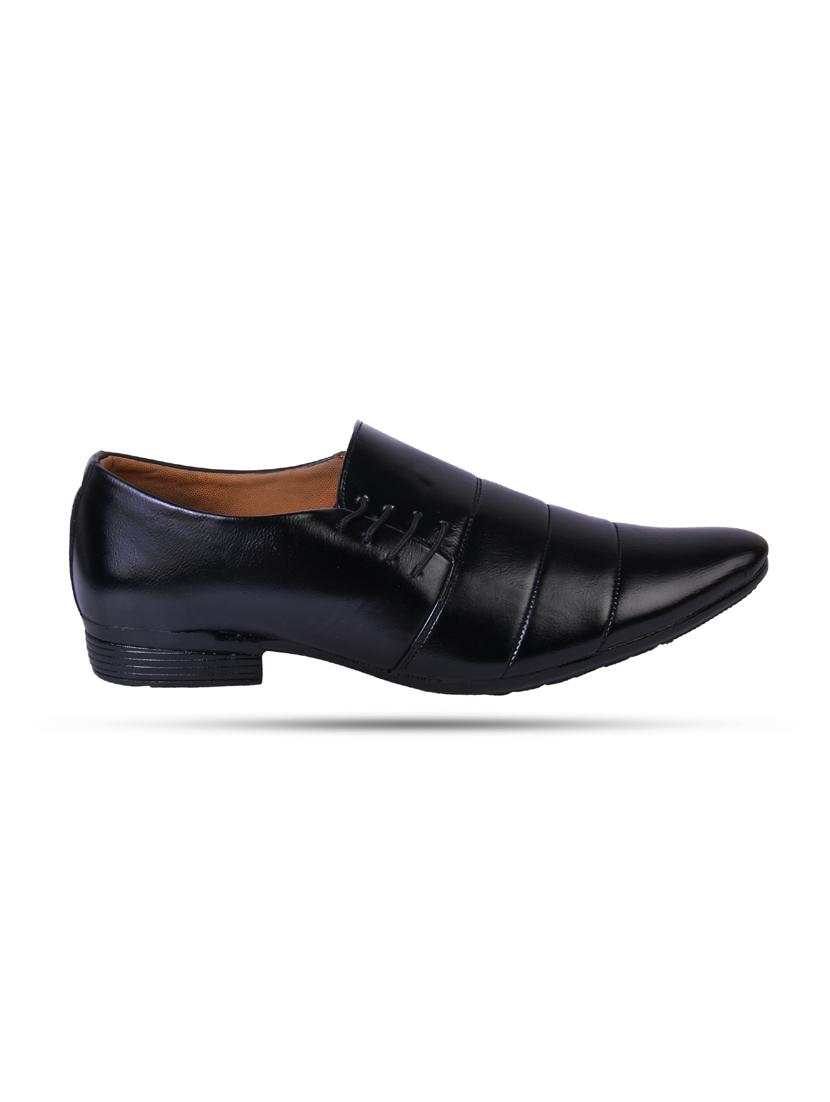black leather laceup derbies - 19585364 - Standard Image - 2